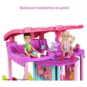Barbie Chelsea Dolls Playhouse with Slide and Pool